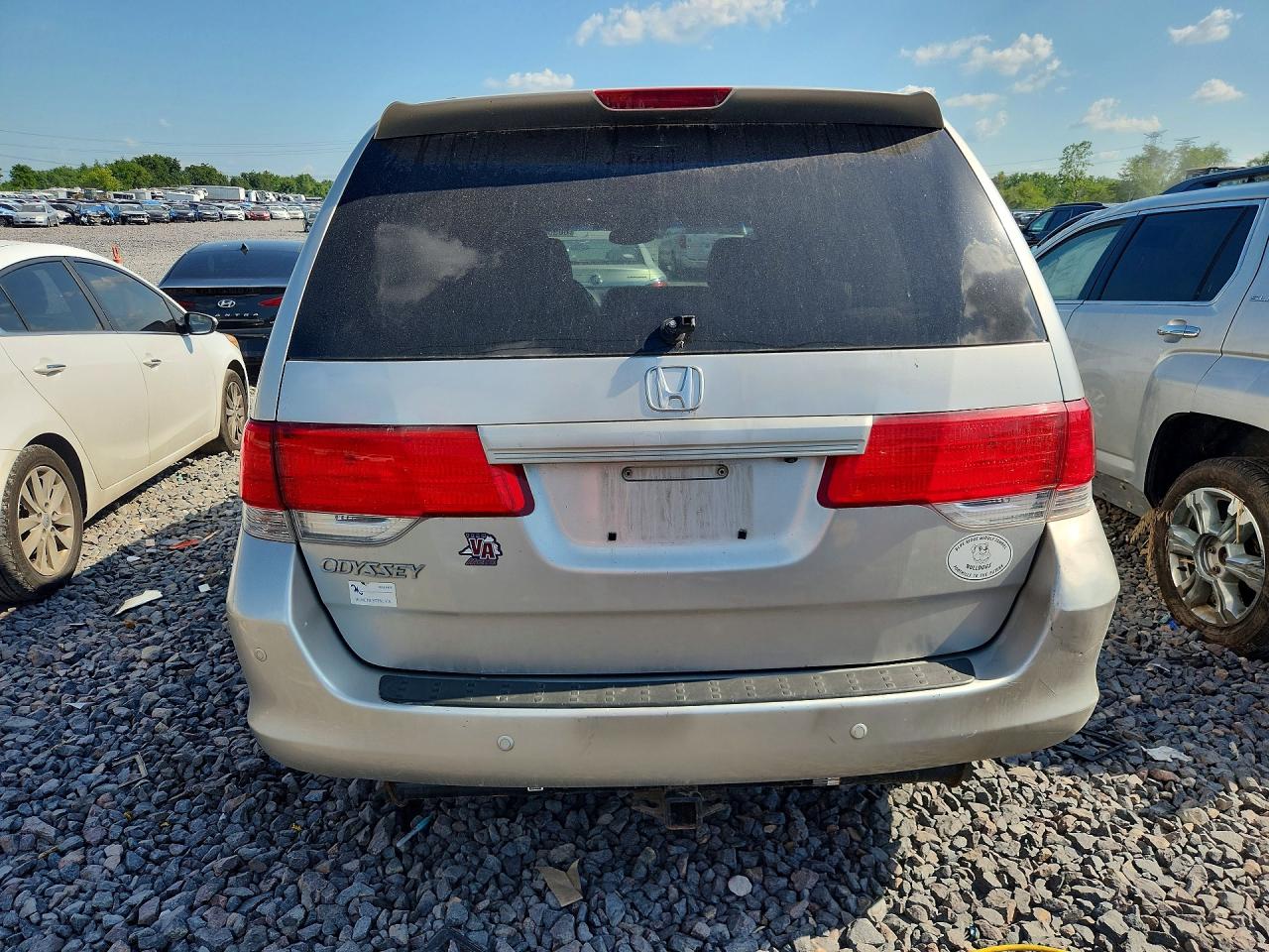 2009 Honda Odyssey Exl Серебряный vin: 5FNRL387X9B041672