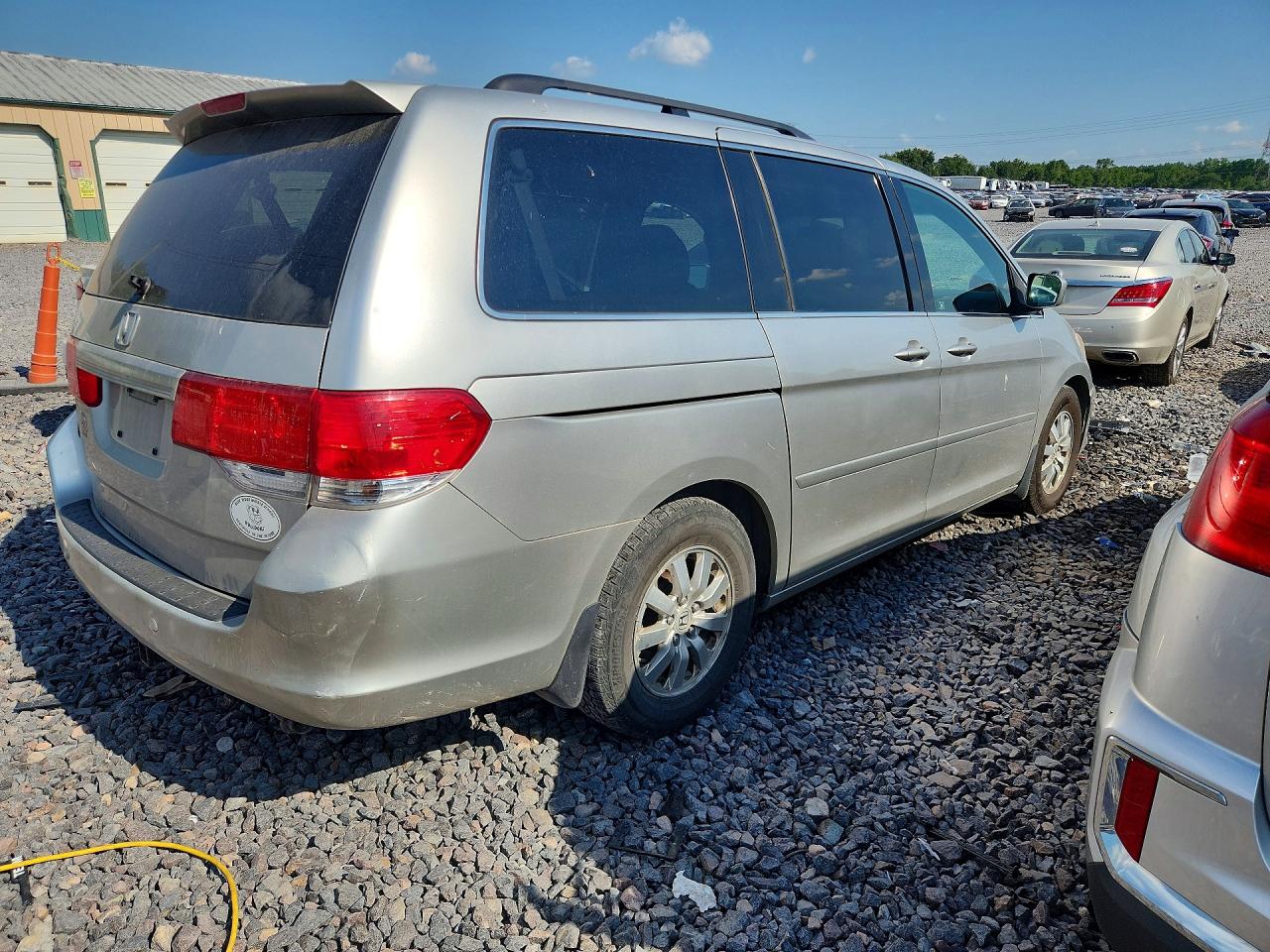 2009 Honda Odyssey Exl Серебряный vin: 5FNRL387X9B041672