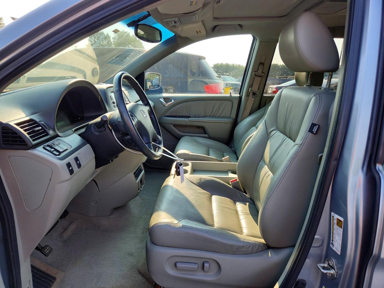 2009 Honda Odyssey Exl Blue vin: 5FNRL387X9B051702