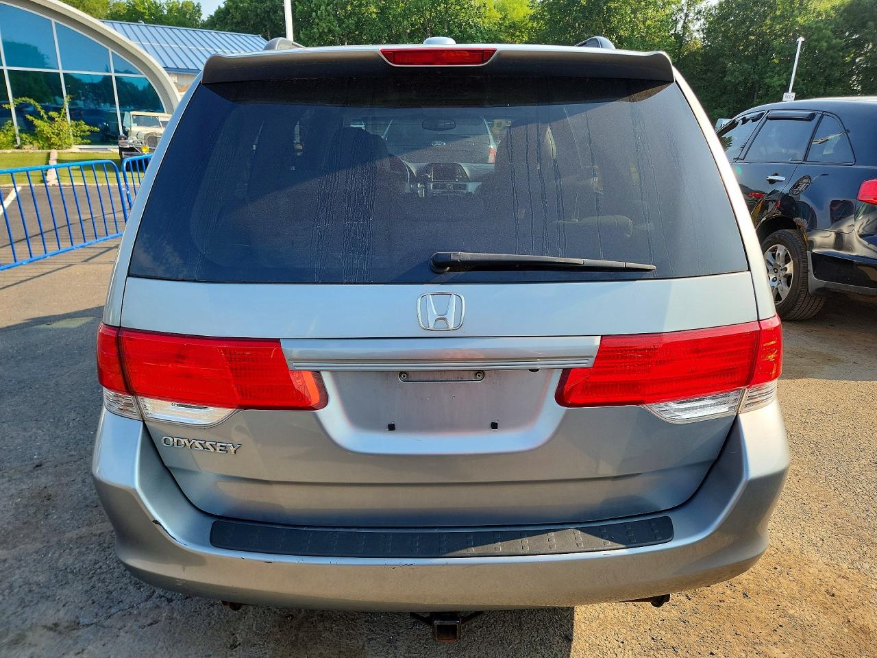 2009 Honda Odyssey Exl Blue vin: 5FNRL387X9B051702