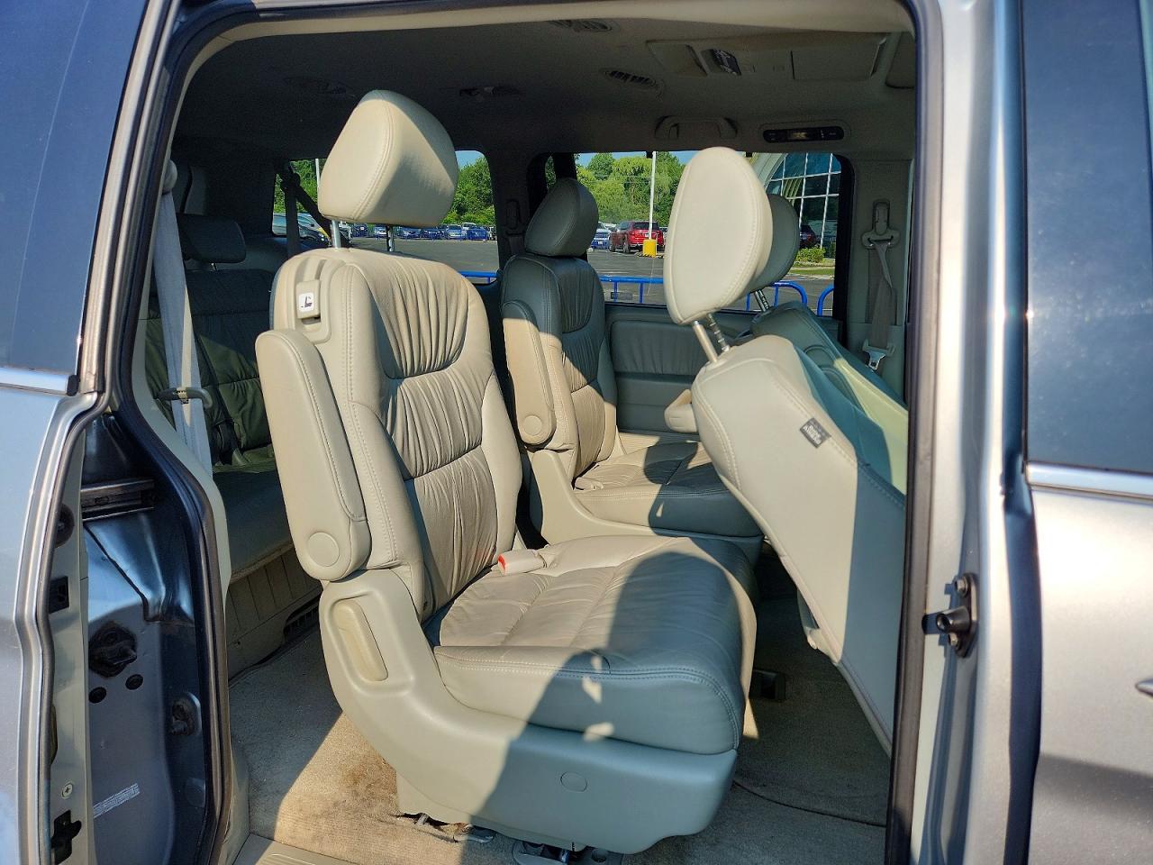 2009 Honda Odyssey Exl Blue vin: 5FNRL387X9B051702