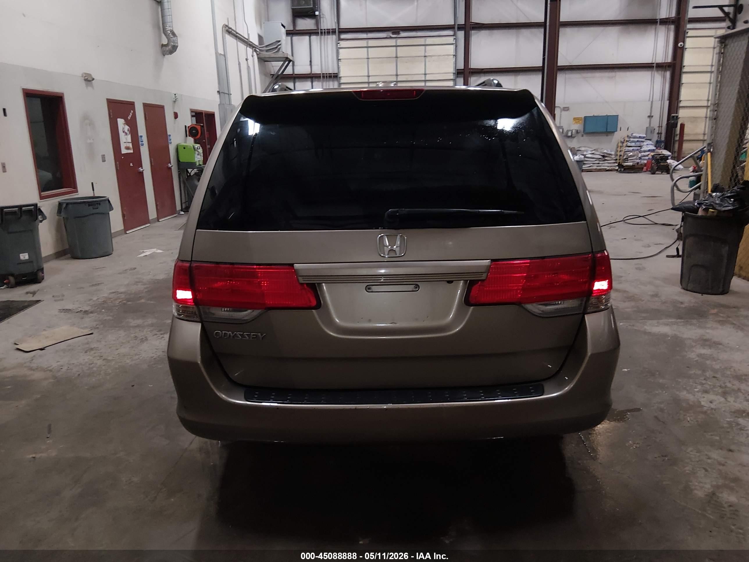 2009 Honda Odyssey Ex-l Gold vin: 5FNRL387X9B407243