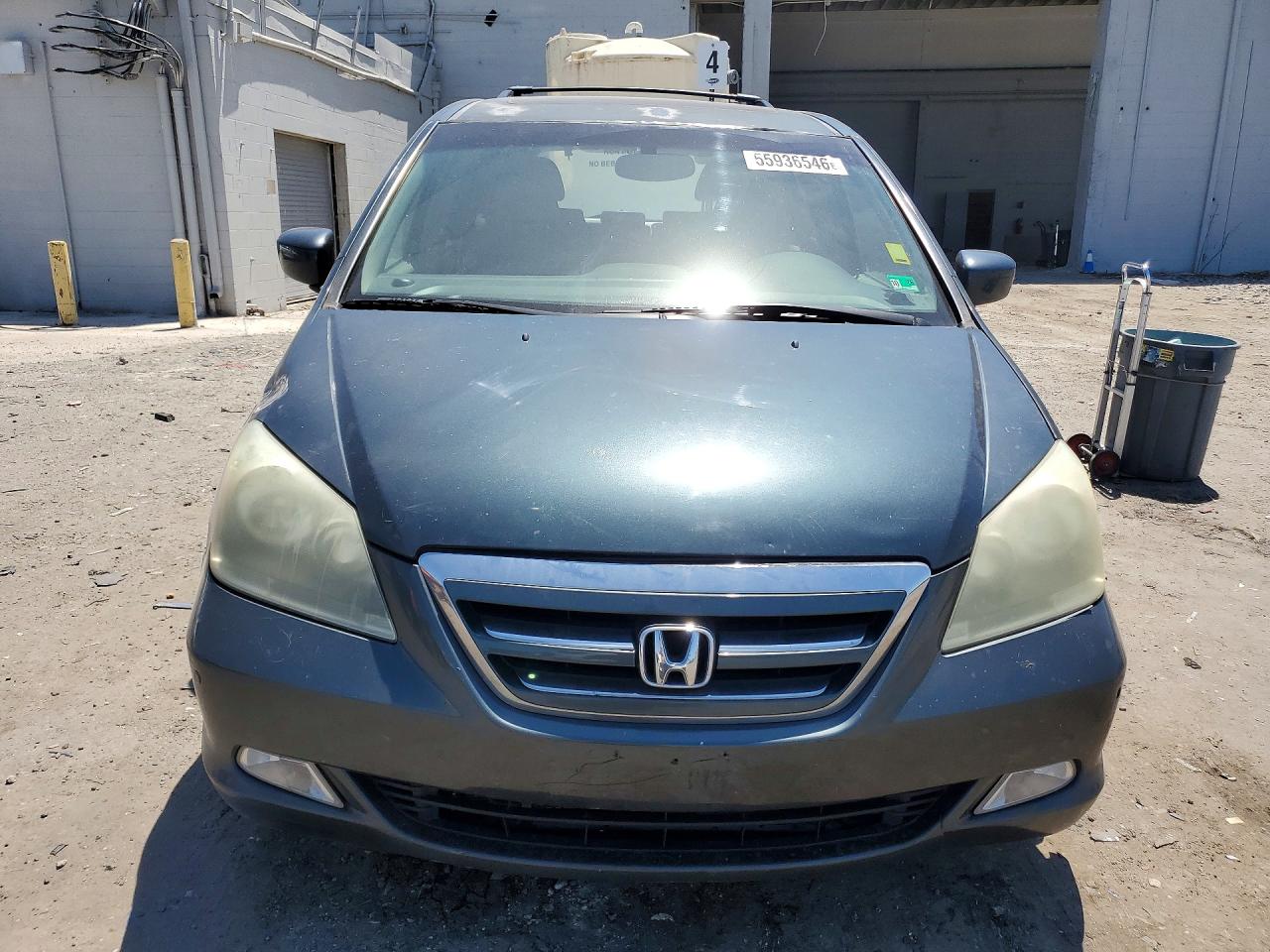 2006 Honda Odyssey Touring Gray vin: 5FNRL38806B010693