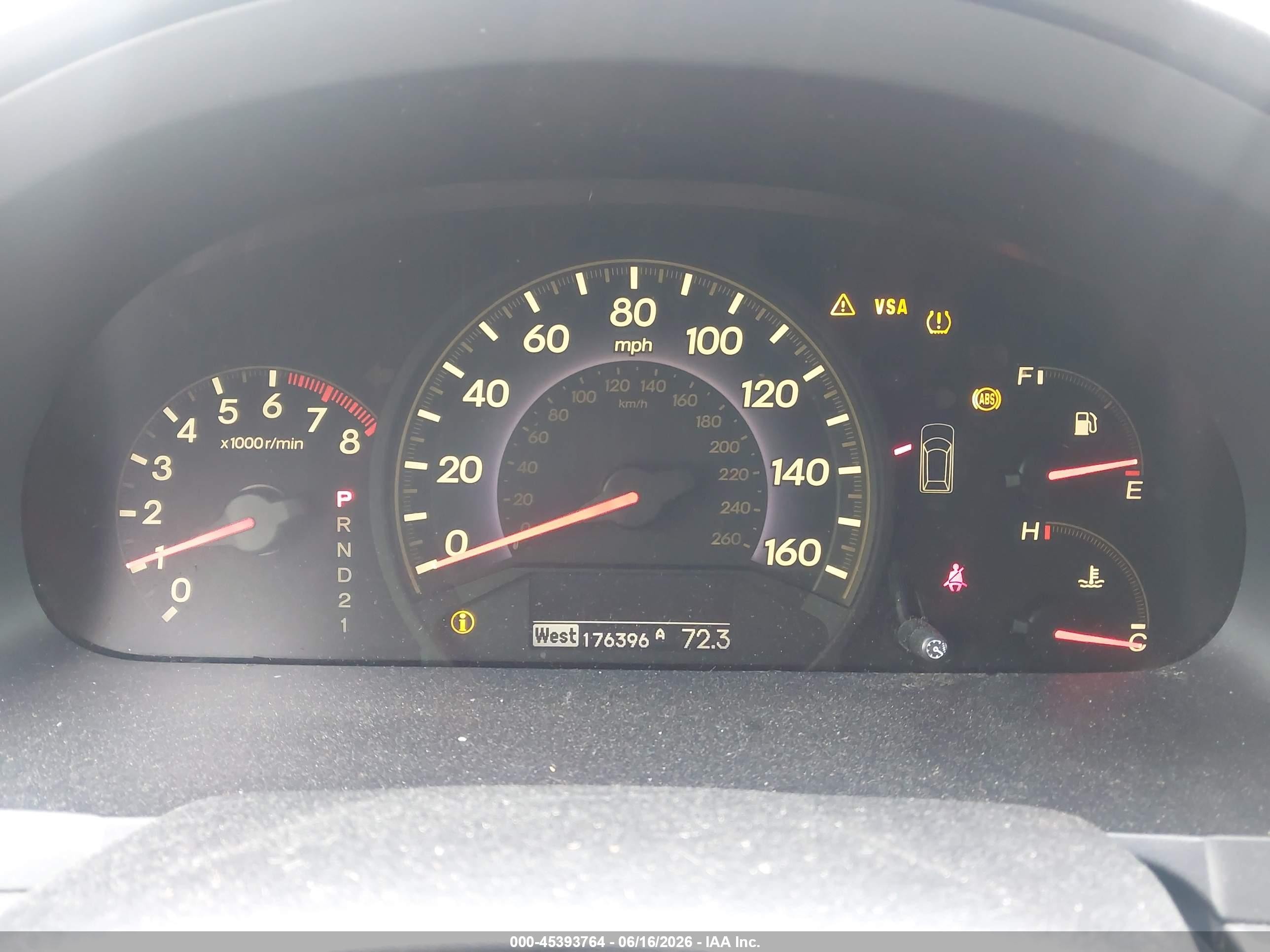 2007 Honda Odyssey Touring Blue vin: 5FNRL38807B123965