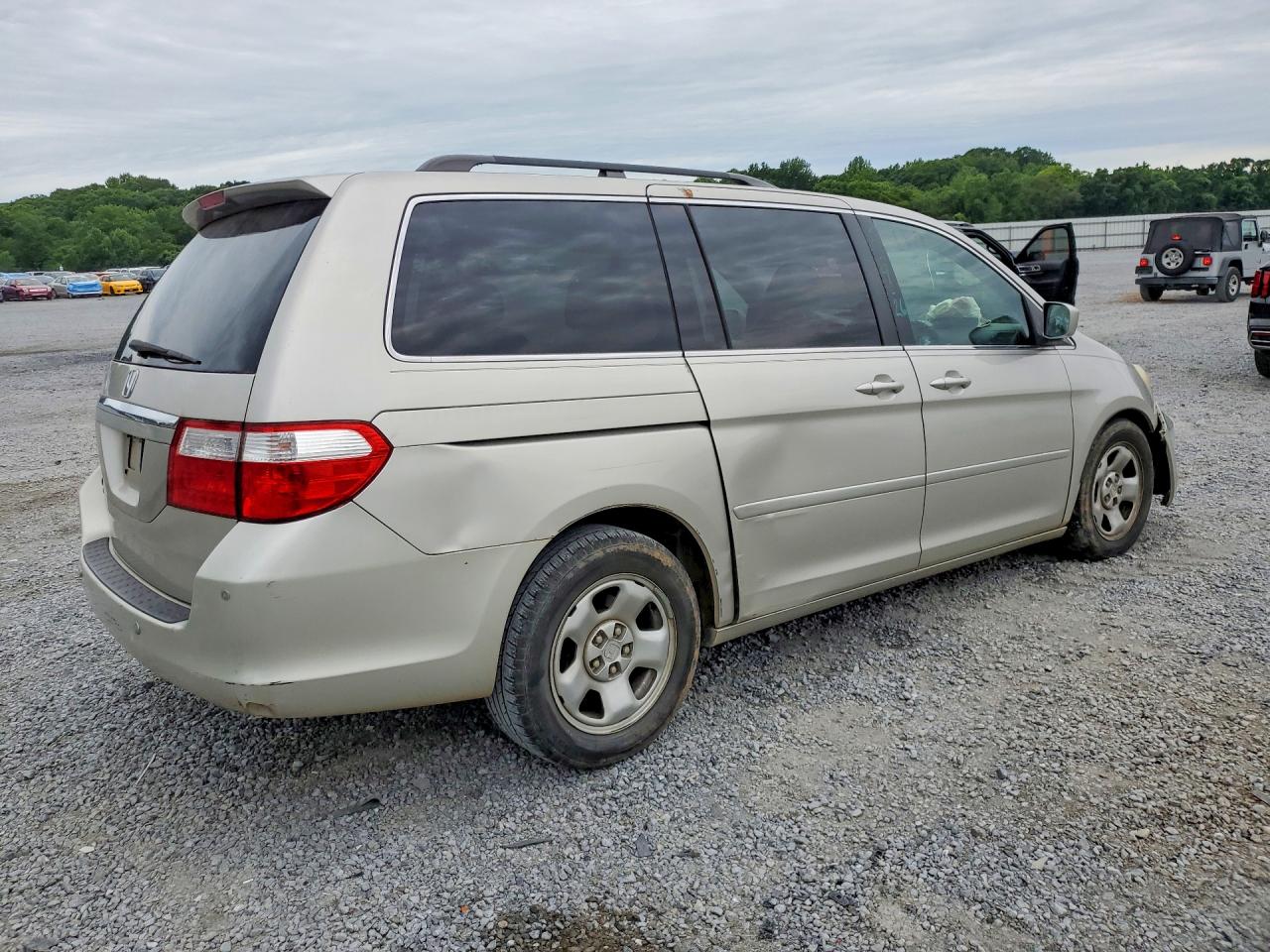 2006 Honda Odyssey Touring Бежевый vin: 5FNRL38816B049745