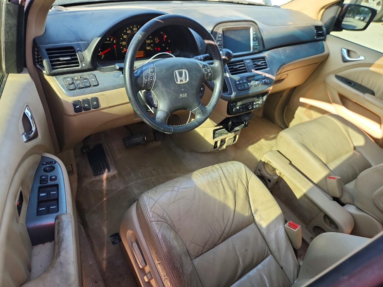 2006 Honda Odyssey Touring Черный vin: 5FNRL38816B111564