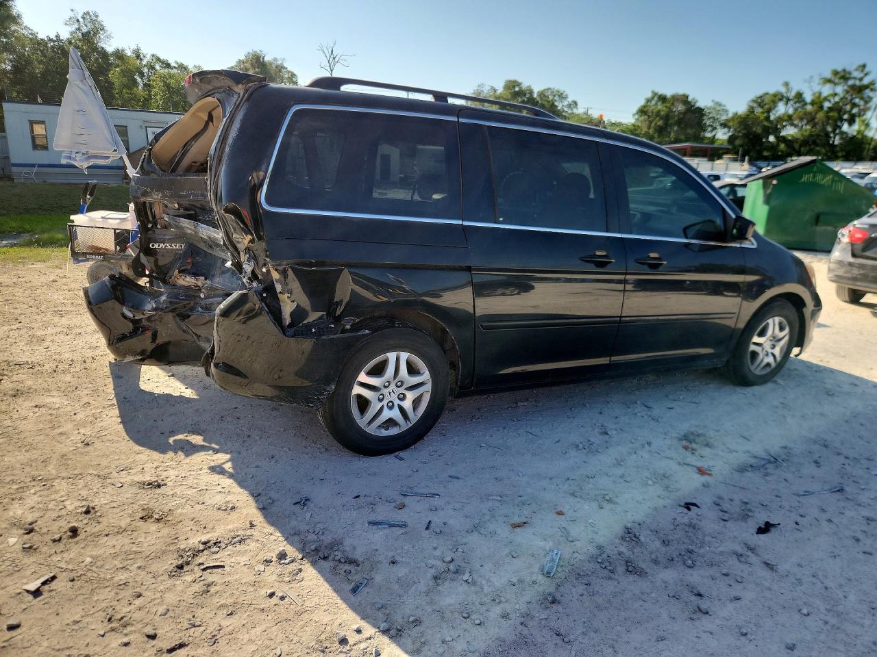 2006 Honda Odyssey Touring Черный vin: 5FNRL38816B111564