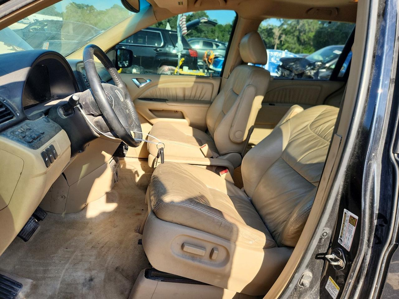 2006 Honda Odyssey Touring Черный vin: 5FNRL38816B111564