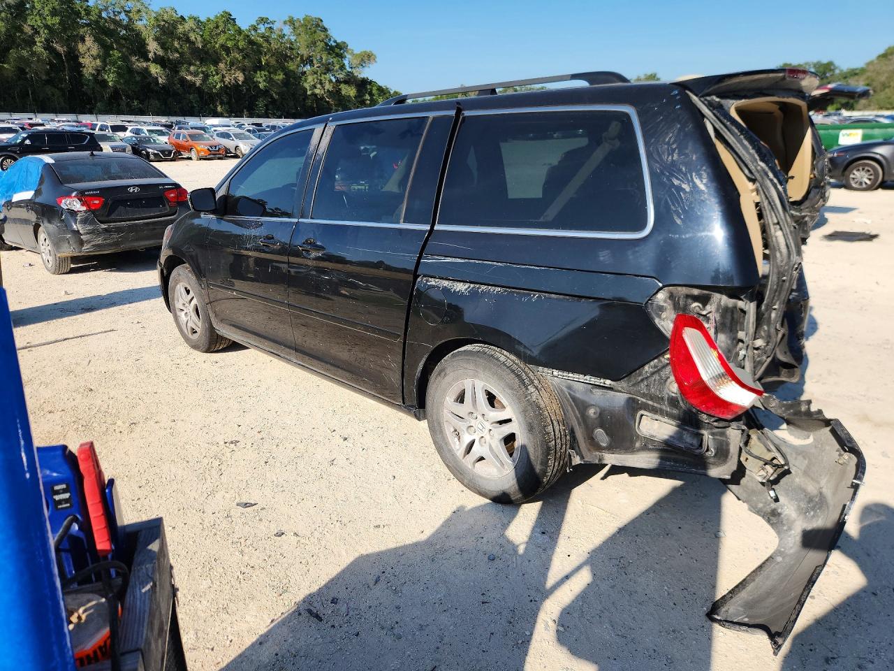2006 Honda Odyssey Touring Черный vin: 5FNRL38816B111564