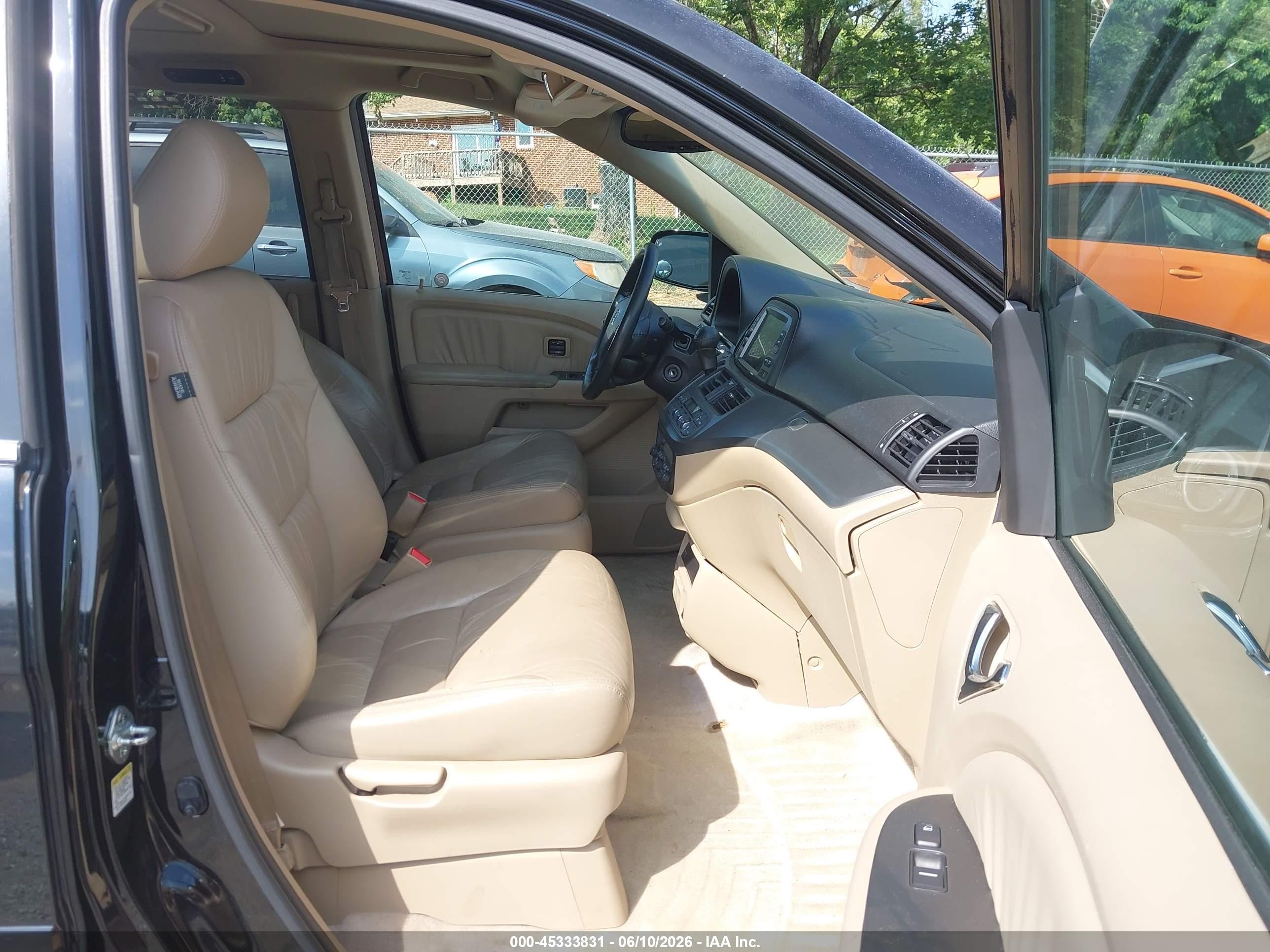 2007 Honda Odyssey Touring Blue vin: 5FNRL38817B070788