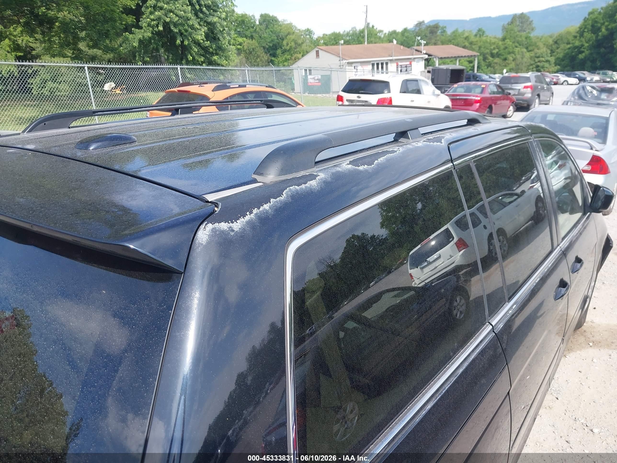 2007 Honda Odyssey Touring Blue vin: 5FNRL38817B070788