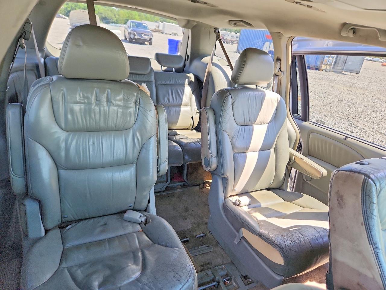 2005 Honda Odyssey Touring Blue vin: 5FNRL38825B077391