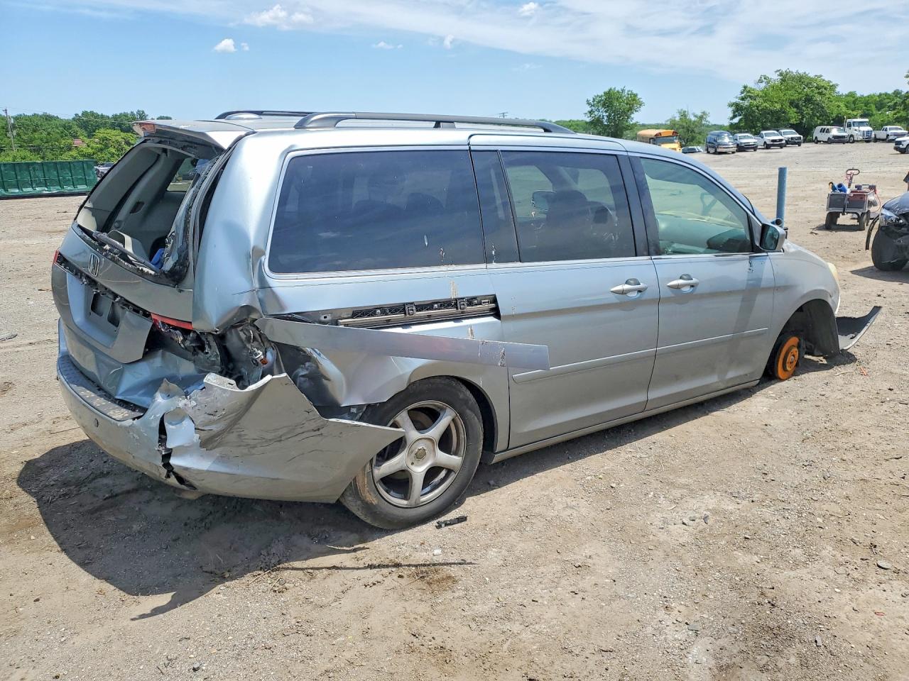 2006 Honda Odyssey Touring Серебряный vin: 5FNRL38826B093270