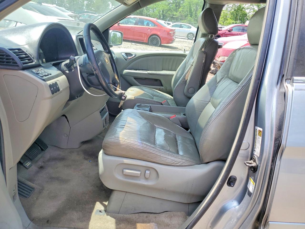 2006 Honda Odyssey Touring Серебряный vin: 5FNRL38826B093270