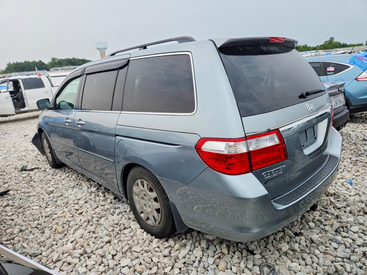2007 Honda Odyssey Touring Silver vin: 5FNRL38827B004394