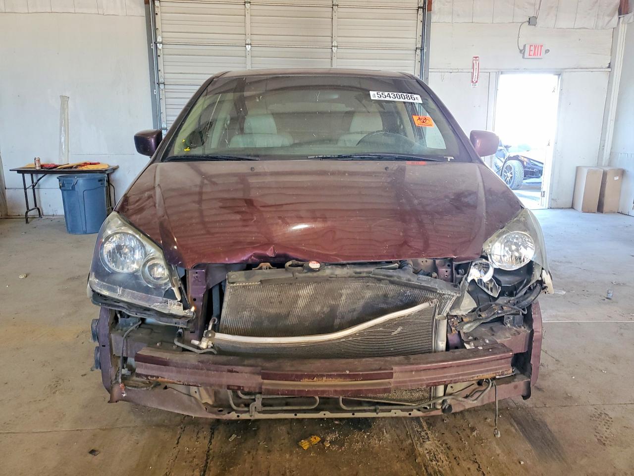 2007 Honda Odyssey Touring Burgundy vin: 5FNRL38827B101952