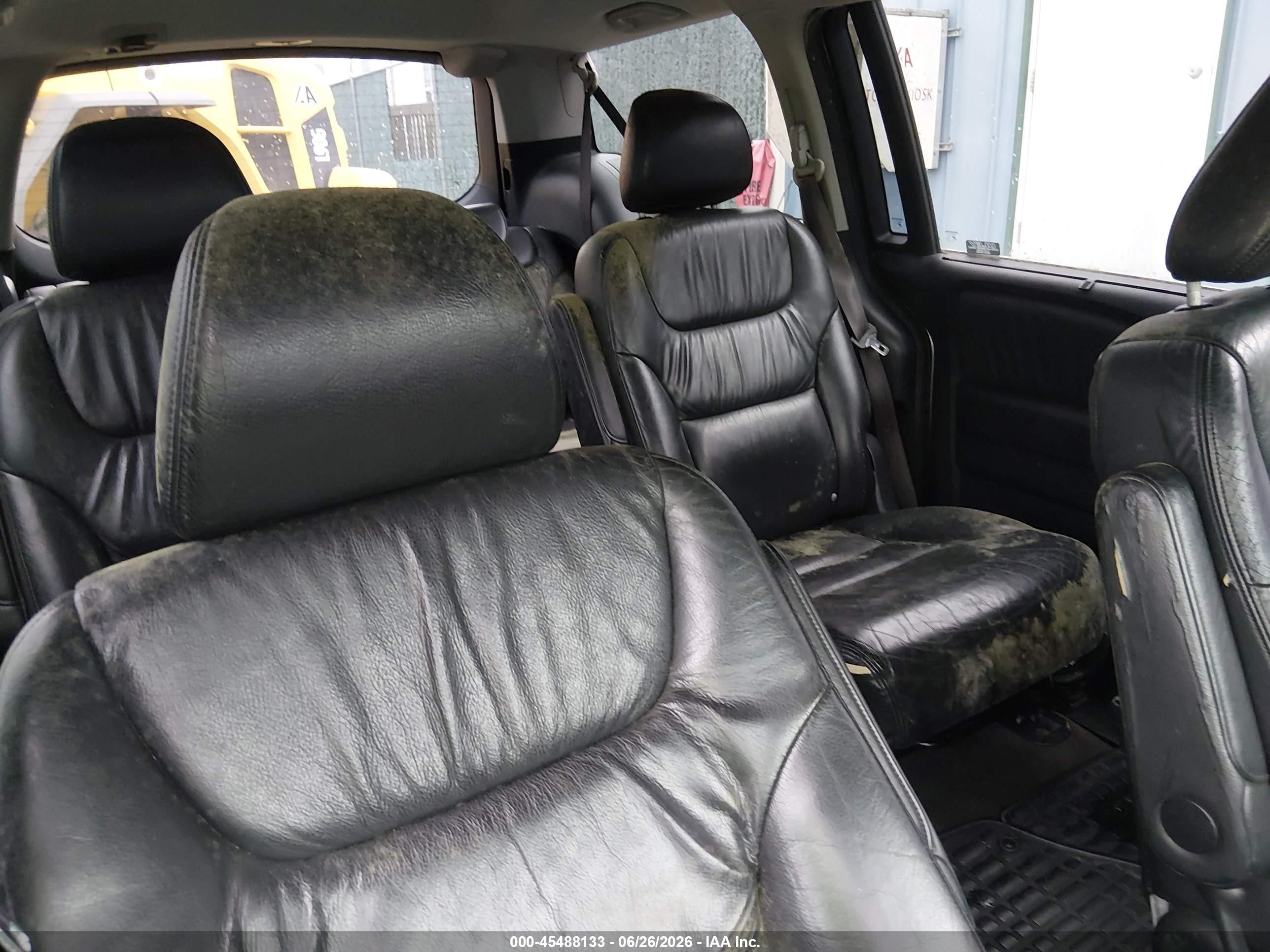2005 Honda Odyssey Touring Синий vin: 5FNRL38835B070336