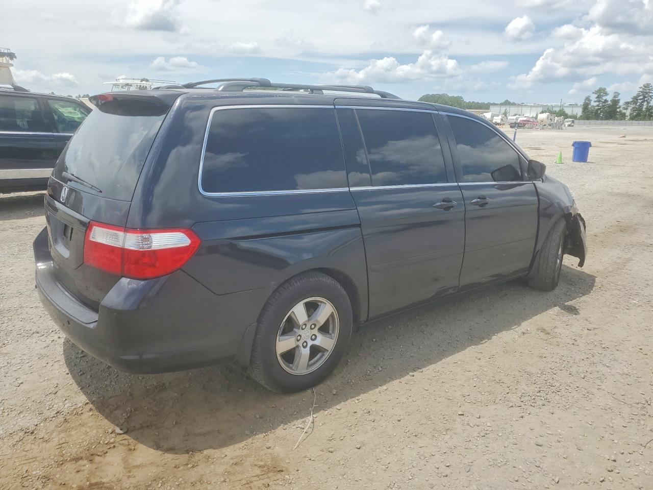 2006 Honda Odyssey Touring Black vin: 5FNRL38846B003536