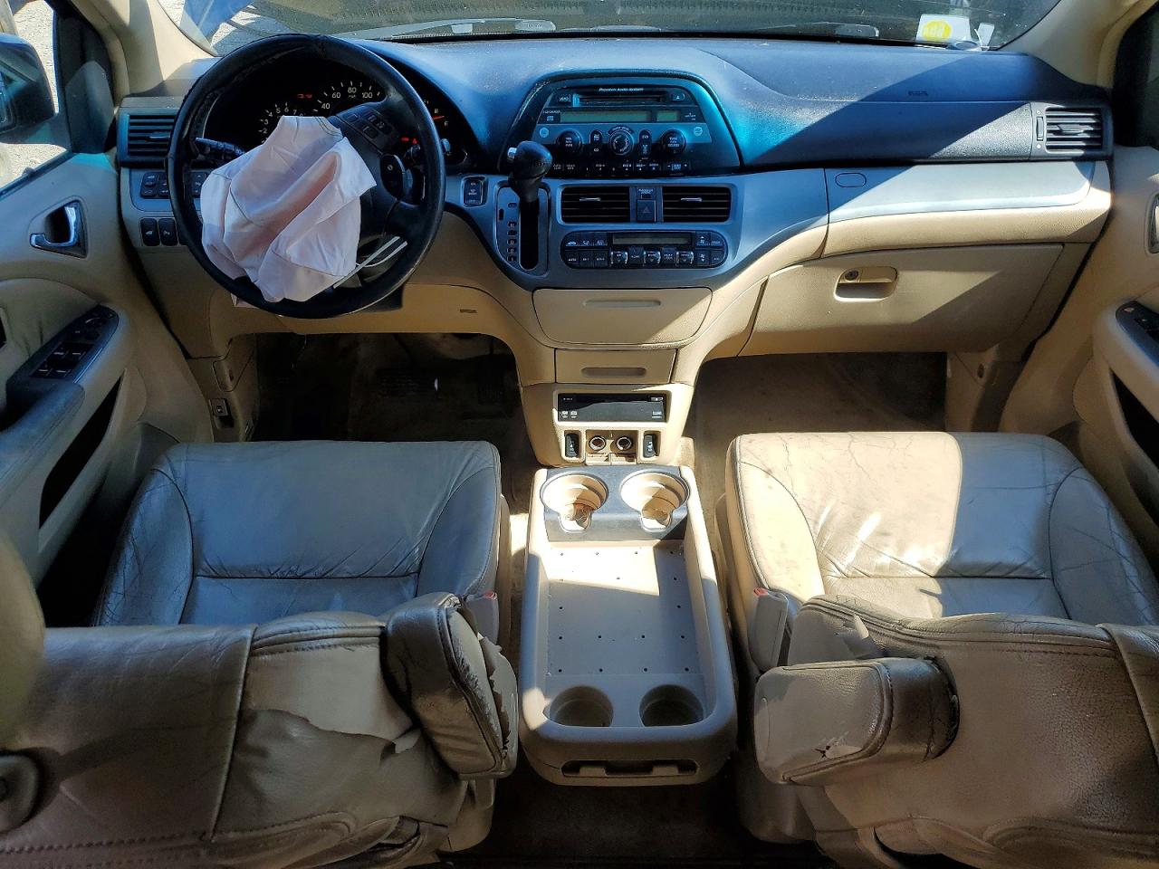 2006 Honda Odyssey Touring Black vin: 5FNRL38846B080052