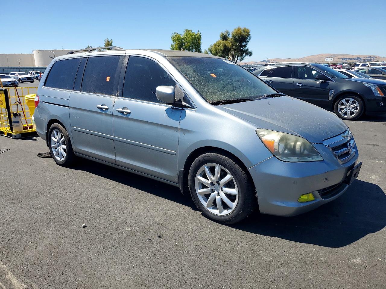 2006 Honda Odyssey Touring Серебряный vin: 5FNRL38846B104026
