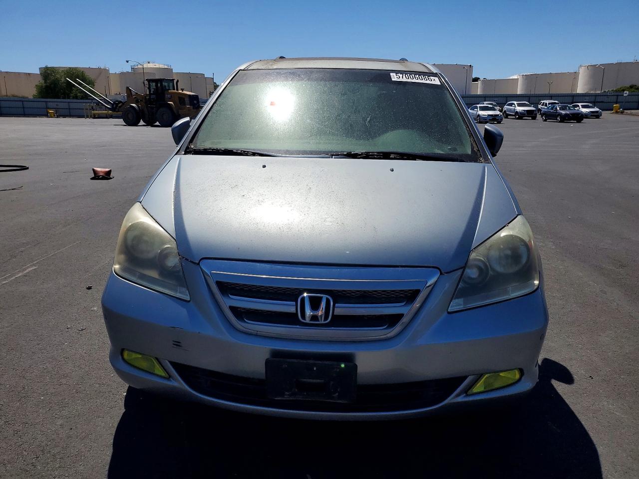 2006 Honda Odyssey Touring Серебряный vin: 5FNRL38846B104026