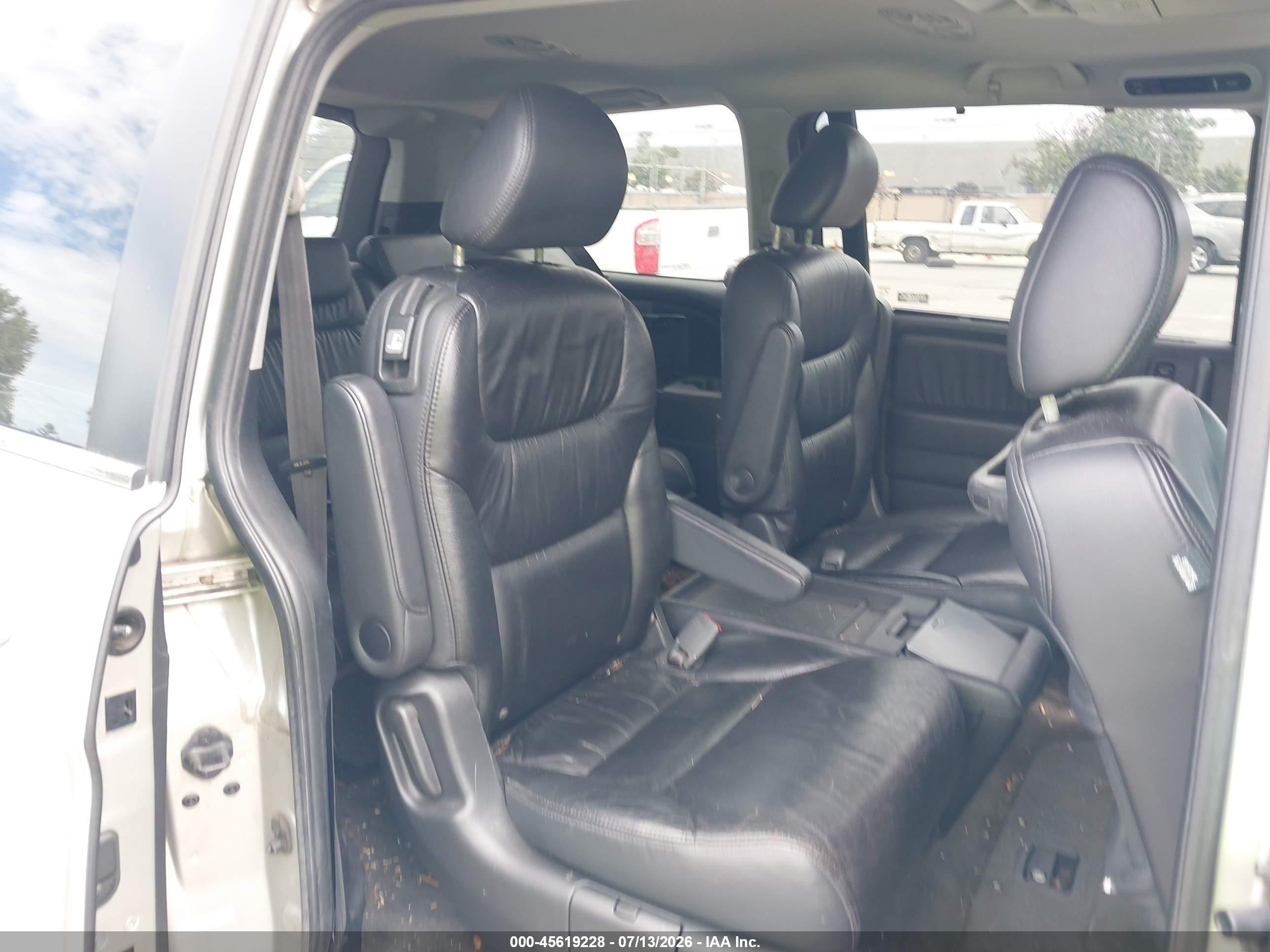 2007 Honda Odyssey Touring Желто-коричневый vin: 5FNRL38847B007796