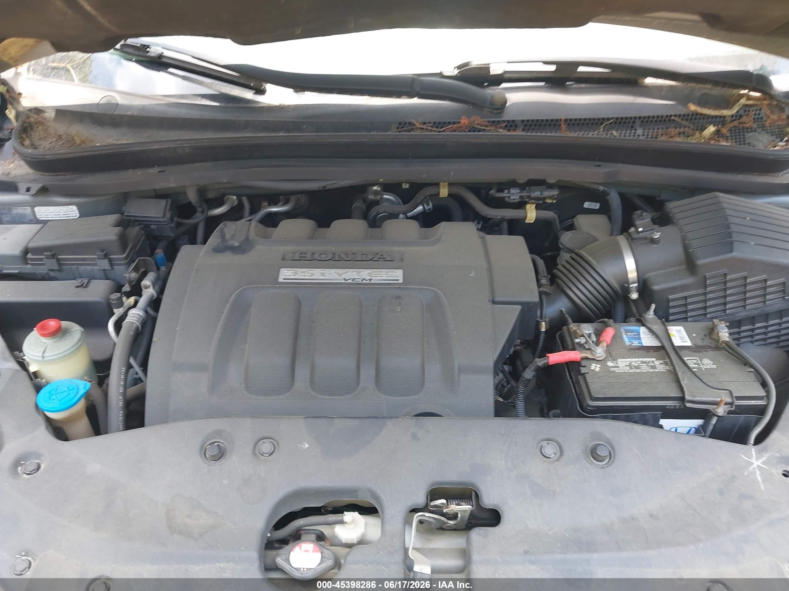 2007 Honda Odyssey Touring Gray vin: 5FNRL38847B031712