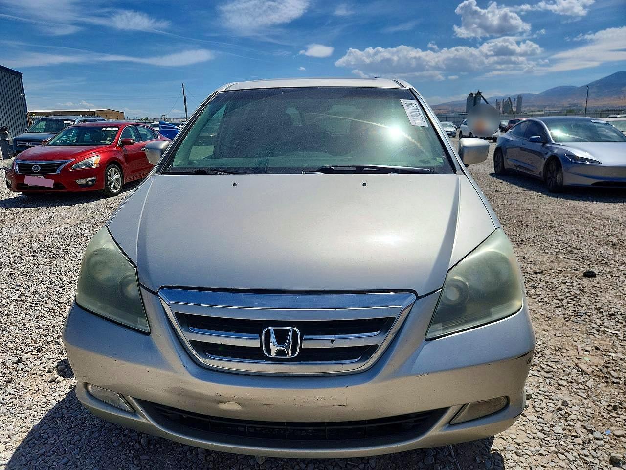 2007 Honda Odyssey Touring Gold vin: 5FNRL38847B069568