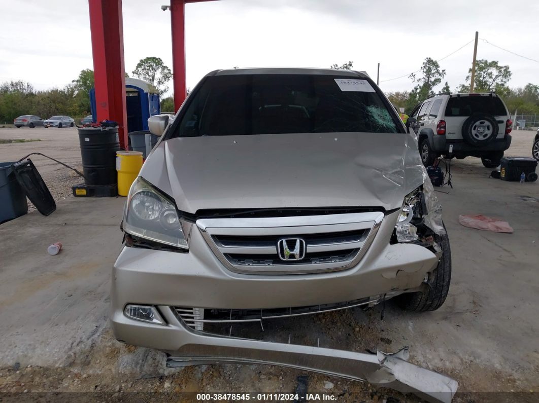 2005 Honda Odyssey Touring Silver vin: 5FNRL38855B045180
