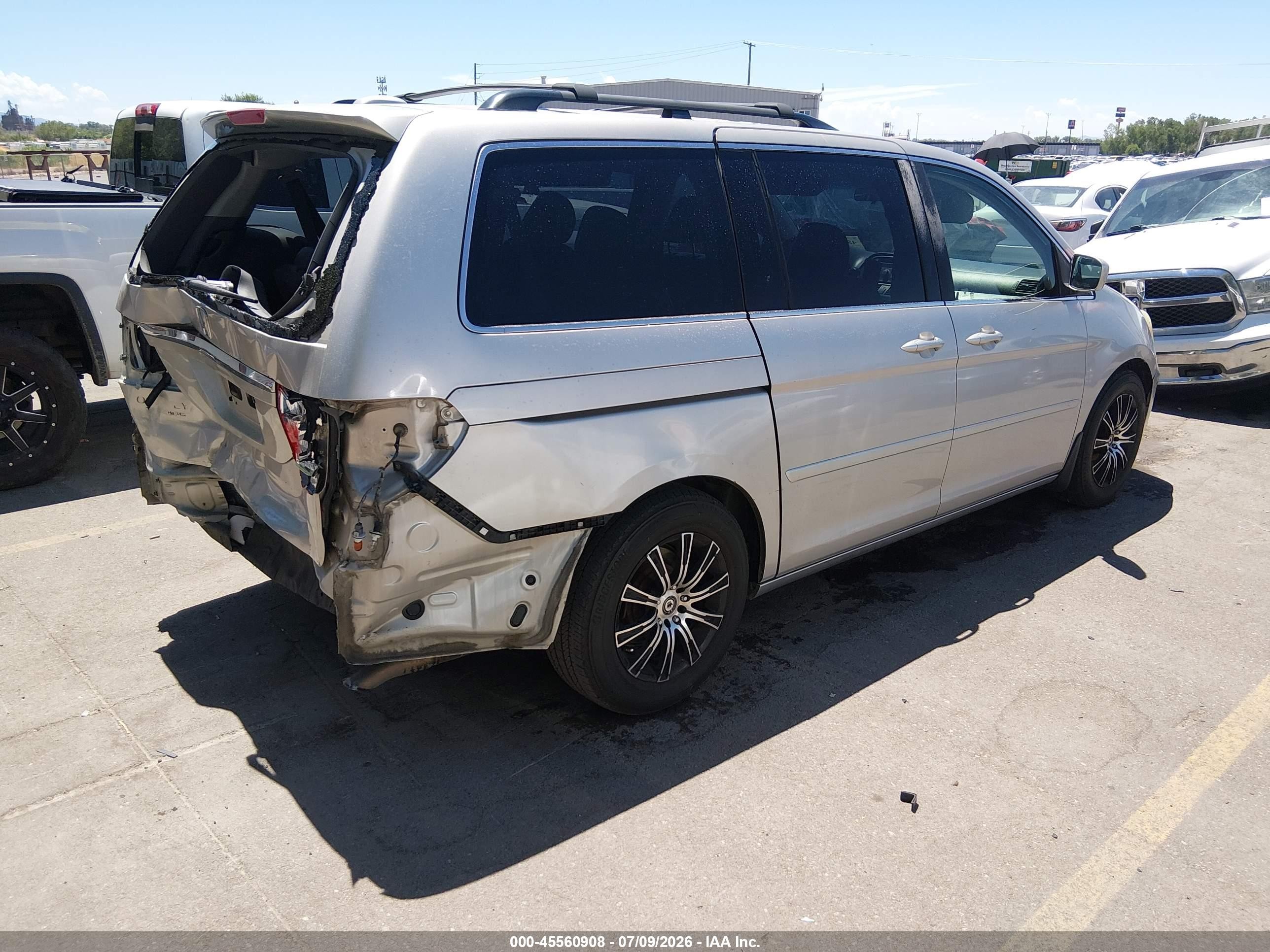 2006 Honda Odyssey Touring Beige vin: 5FNRL38856B067293