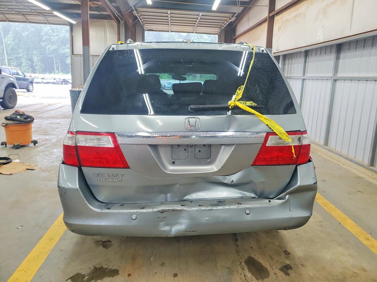 2007 Honda Odyssey Touring Gray vin: 5FNRL38857B027068