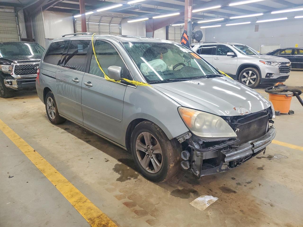 2007 Honda Odyssey Touring Gray vin: 5FNRL38857B027068