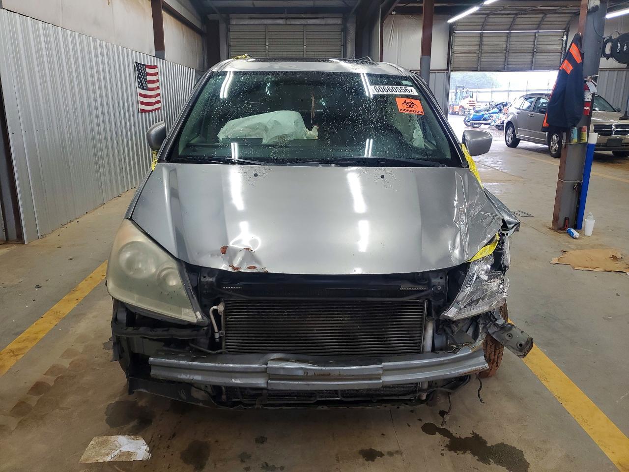 2007 Honda Odyssey Touring Gray vin: 5FNRL38857B027068