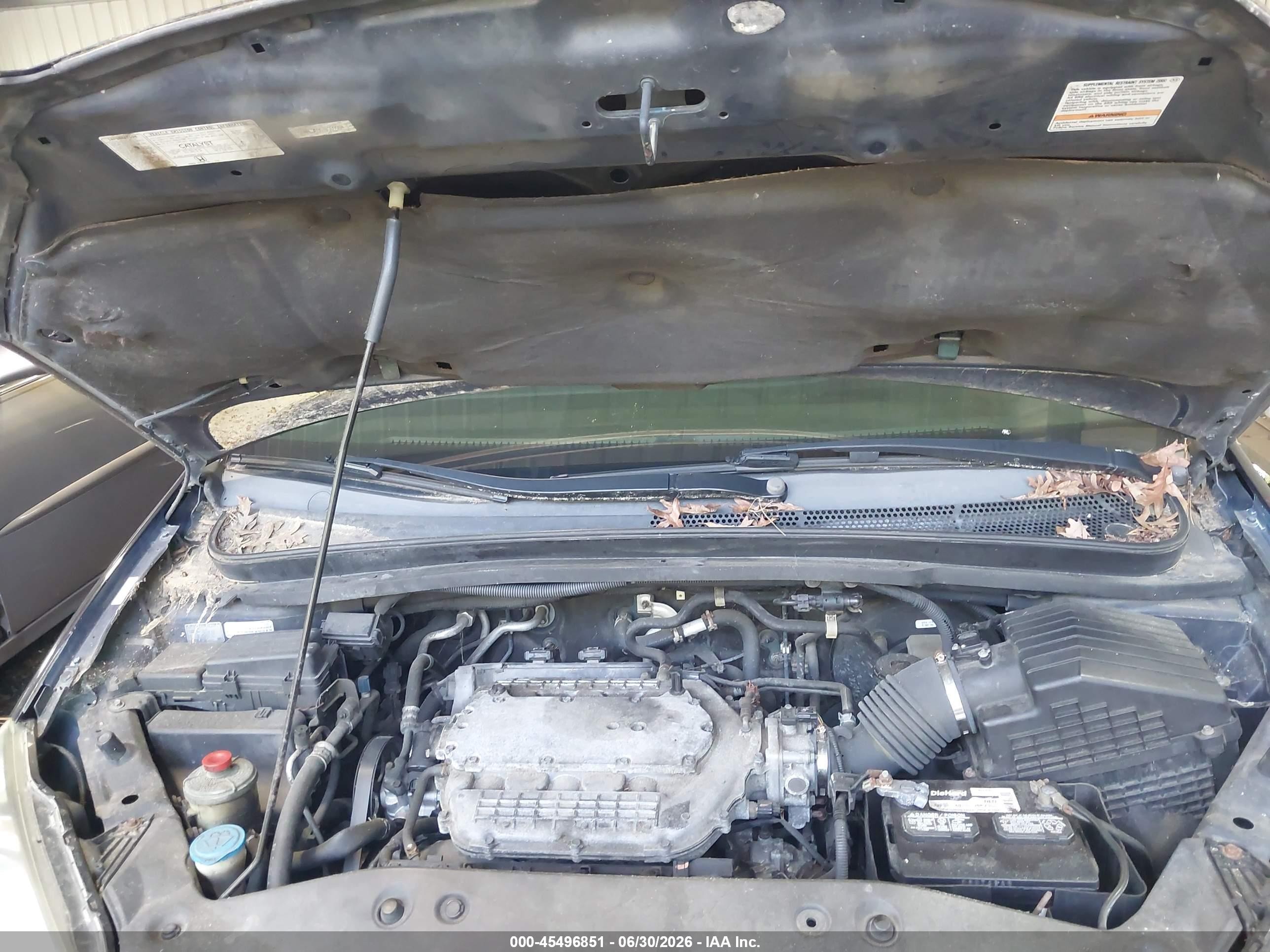2007 Honda Odyssey Touring Синий vin: 5FNRL38857B089084