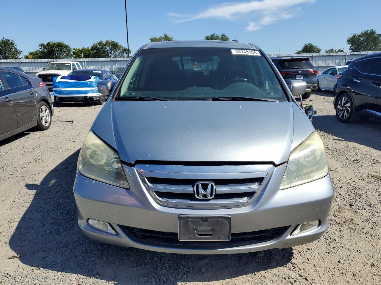 2006 Honda Odyssey Touring Gray vin: 5FNRL38866B033833