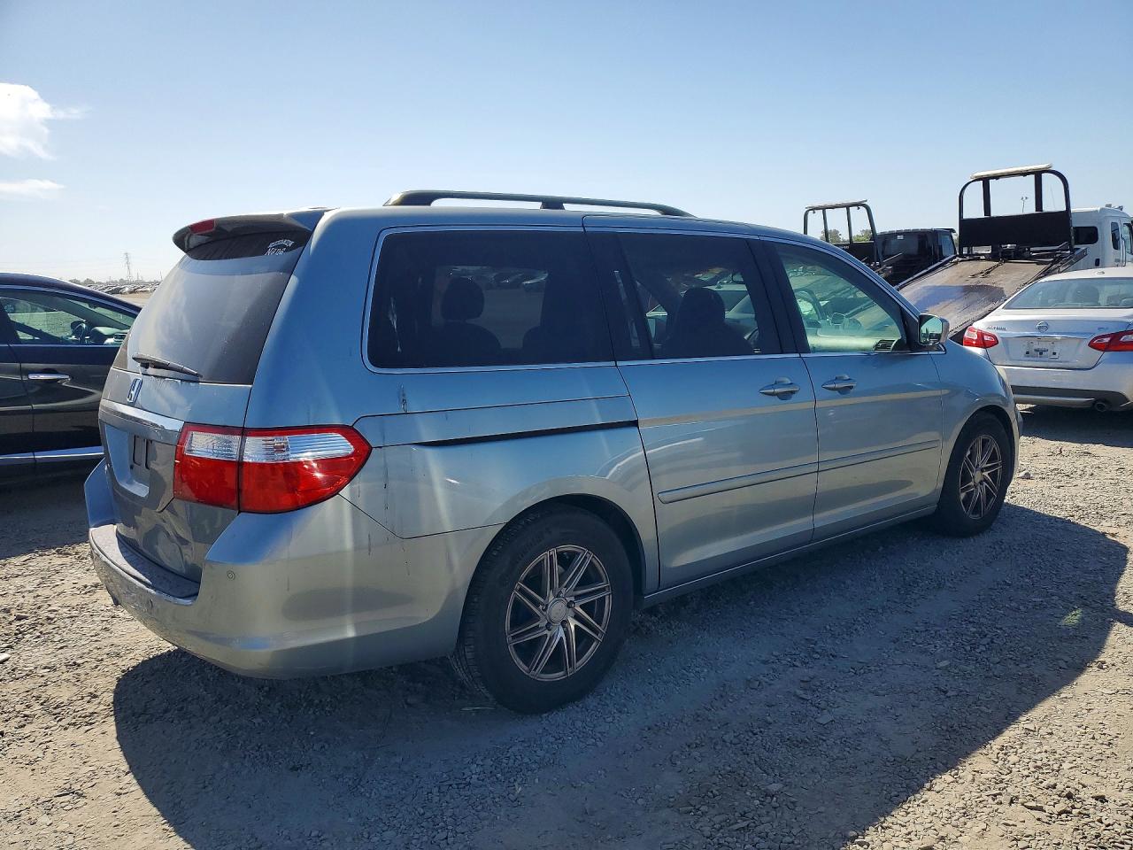 2006 Honda Odyssey Touring Gray vin: 5FNRL38866B033833
