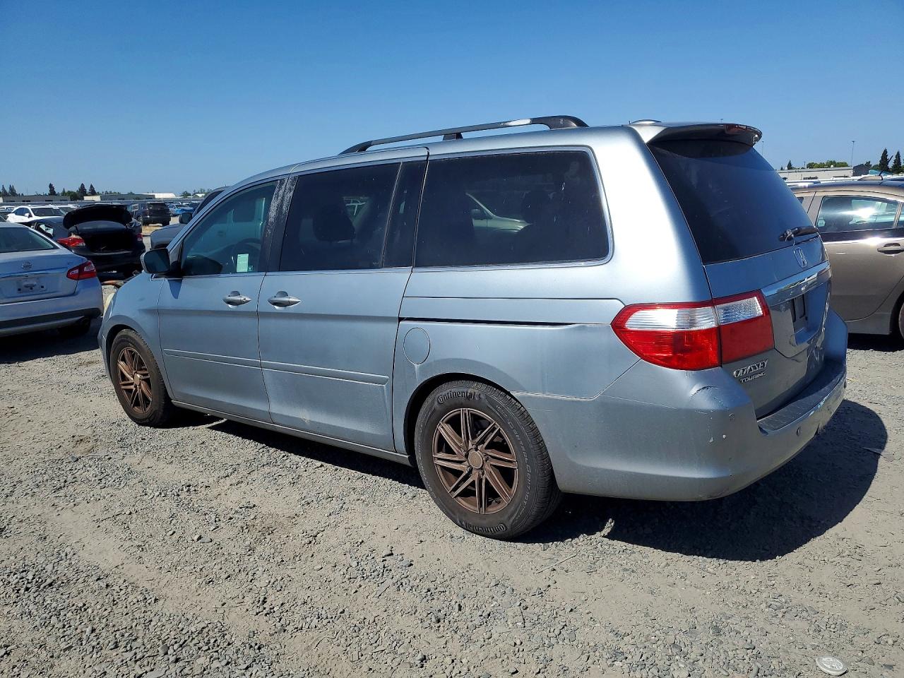 2006 Honda Odyssey Touring Gray vin: 5FNRL38866B033833