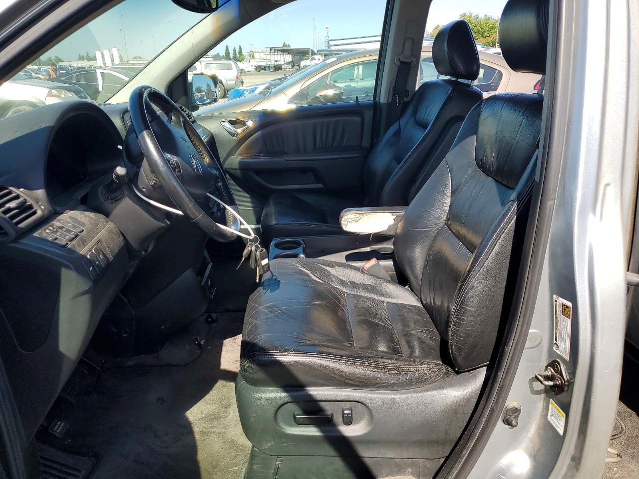 2006 Honda Odyssey Touring Gray vin: 5FNRL38866B033833