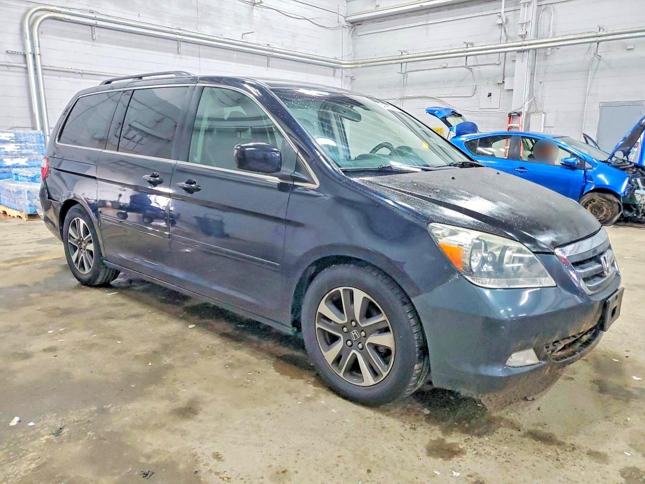 2006 Honda Odyssey Touring Черный vin: 5FNRL38866B065245