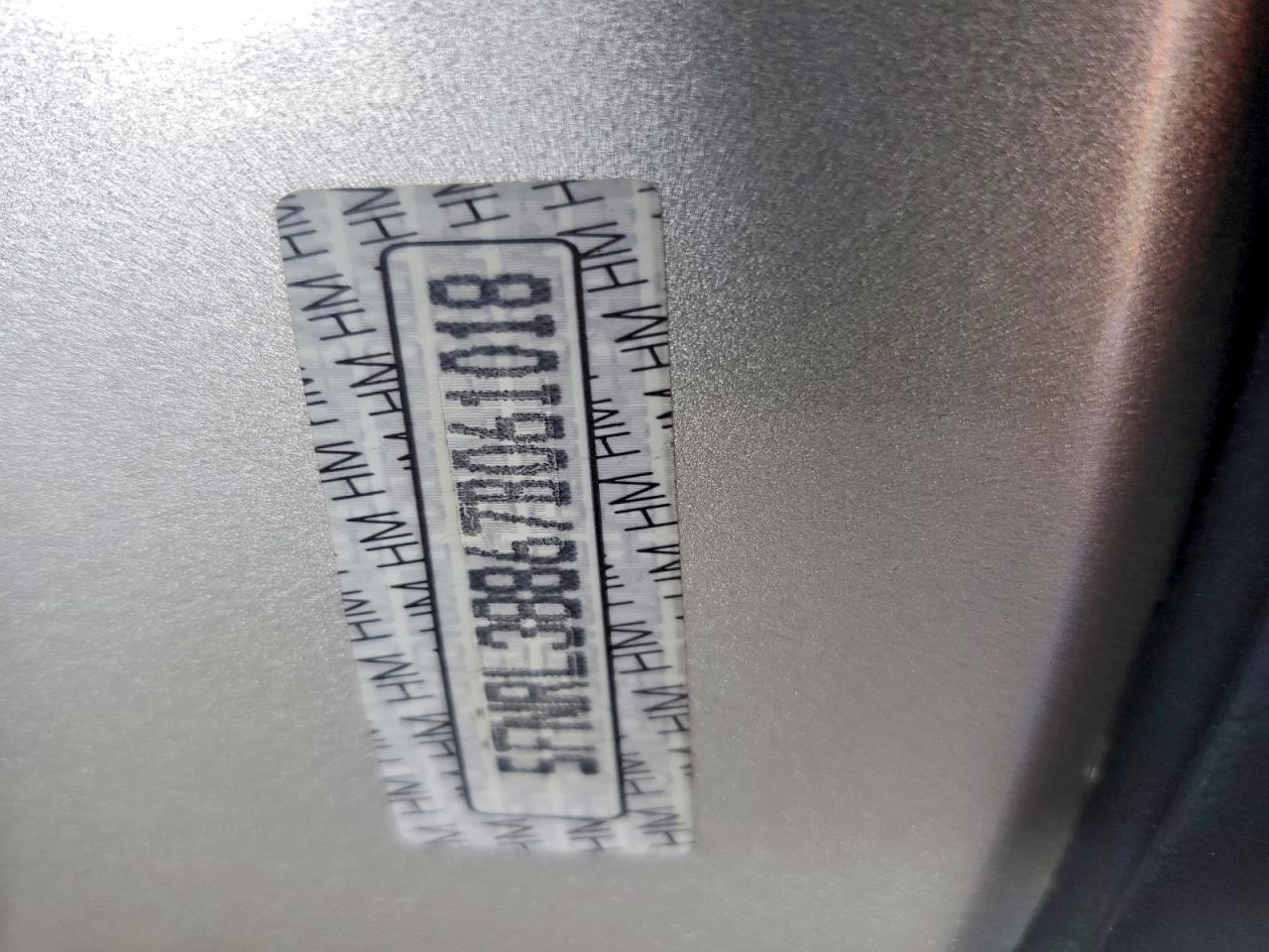 2007 Honda Odyssey Touring Silver vin: 5FNRL38867B061018