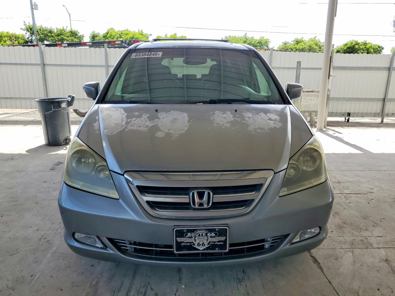 2007 Honda Odyssey Touring Silver vin: 5FNRL38867B089255