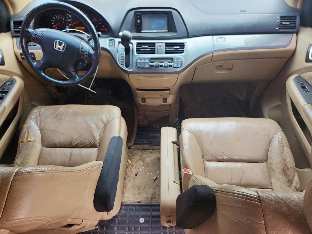 2005 Honda Odyssey Touring Tan vin: 5FNRL38875B012858