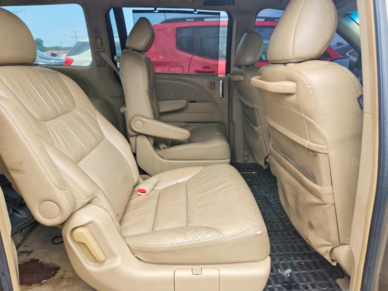 2005 Honda Odyssey Touring Tan vin: 5FNRL38875B012858