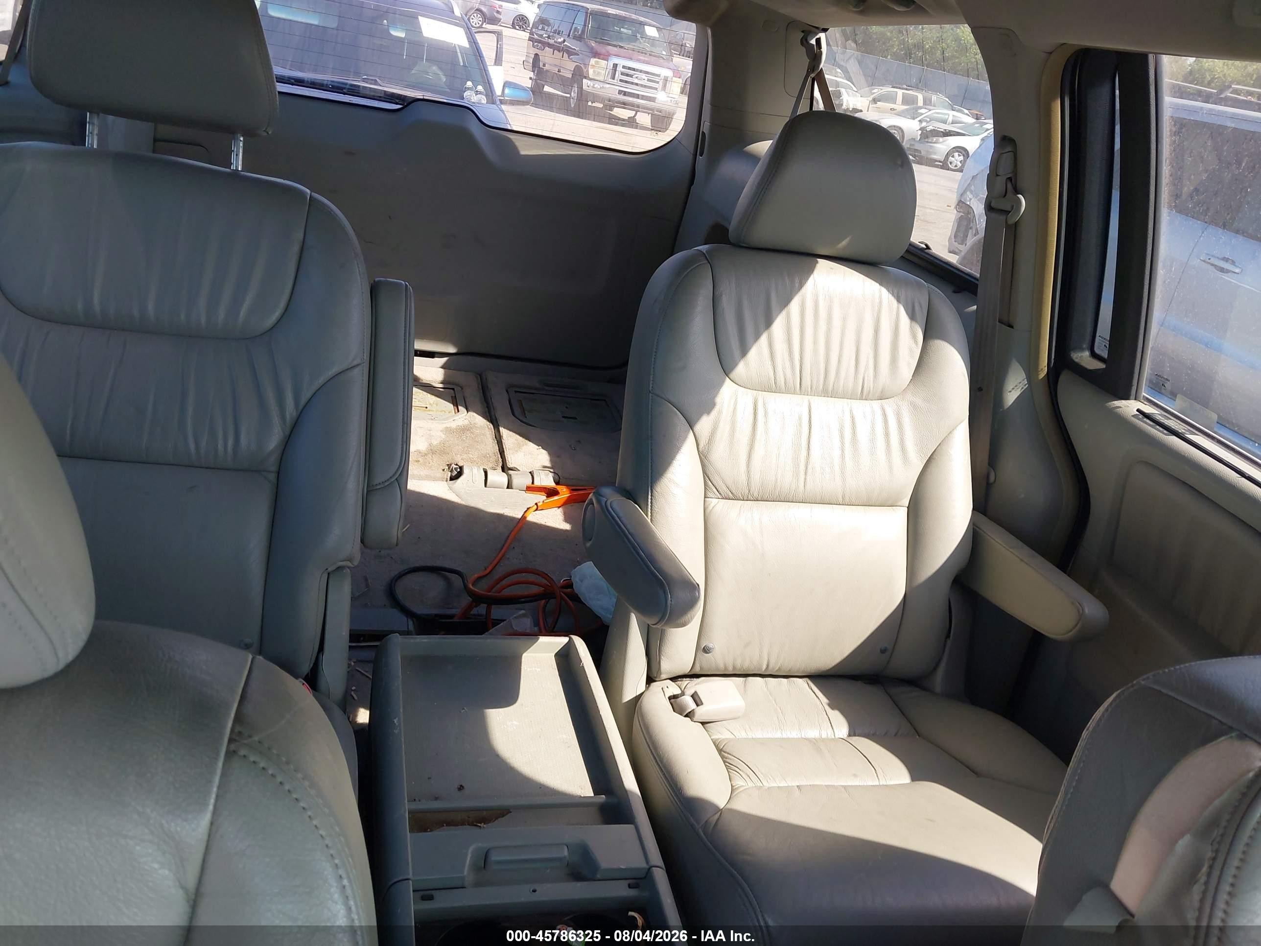 2005 Honda Odyssey Touring Gray vin: 5FNRL38875B030292