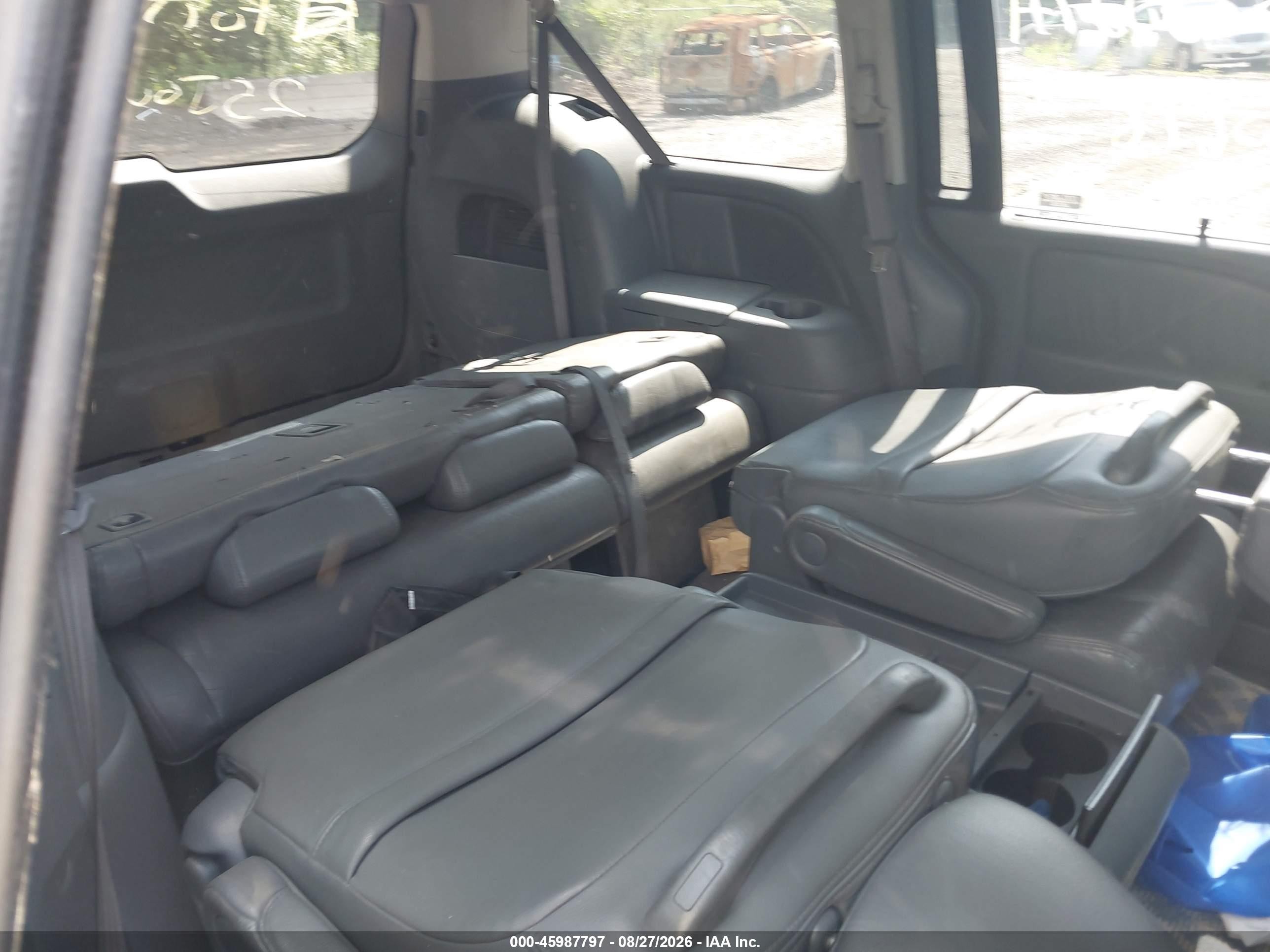 2005 Honda Odyssey Touring Gray vin: 5FNRL38875B037159