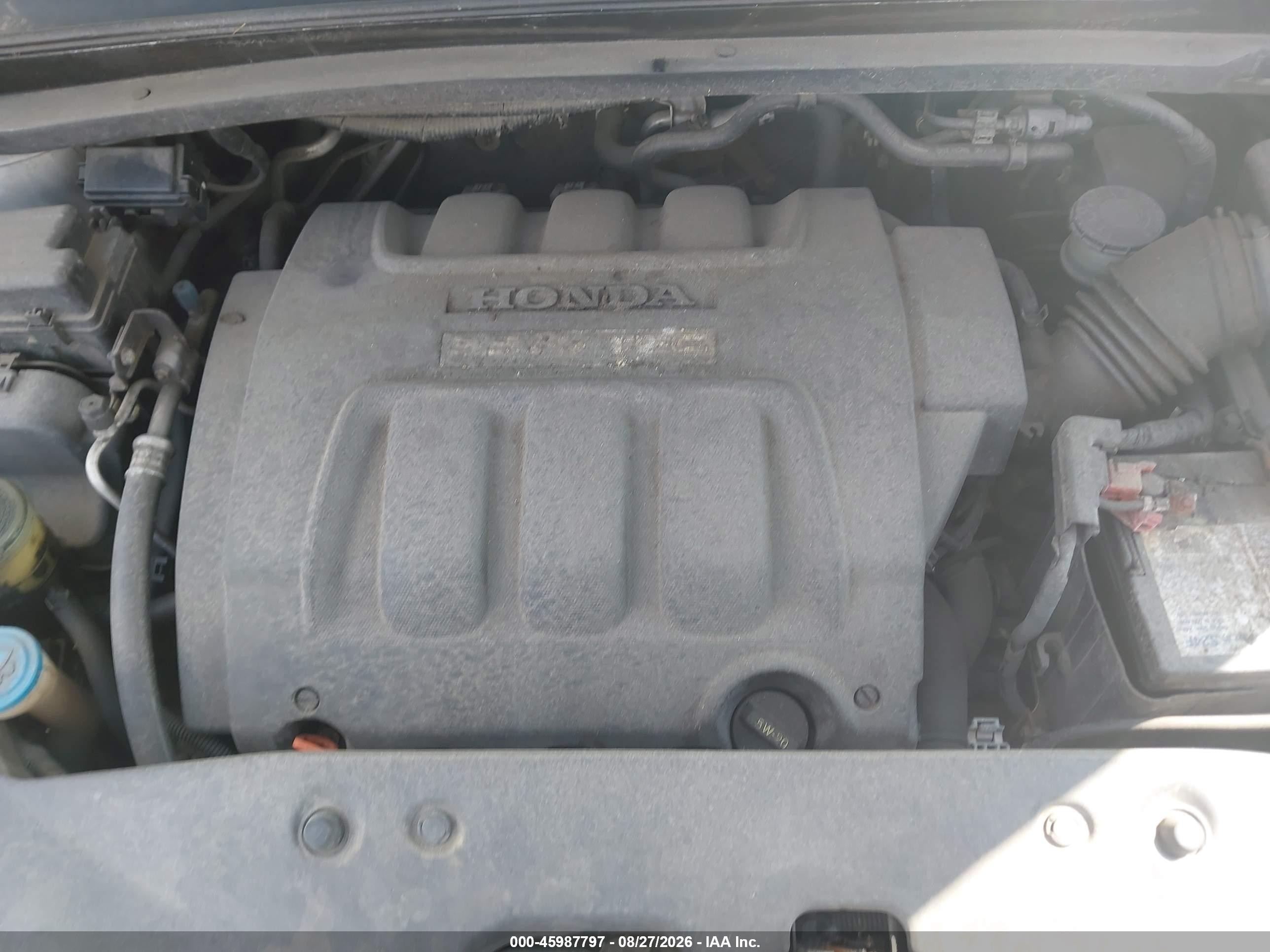 2005 Honda Odyssey Touring Gray vin: 5FNRL38875B037159