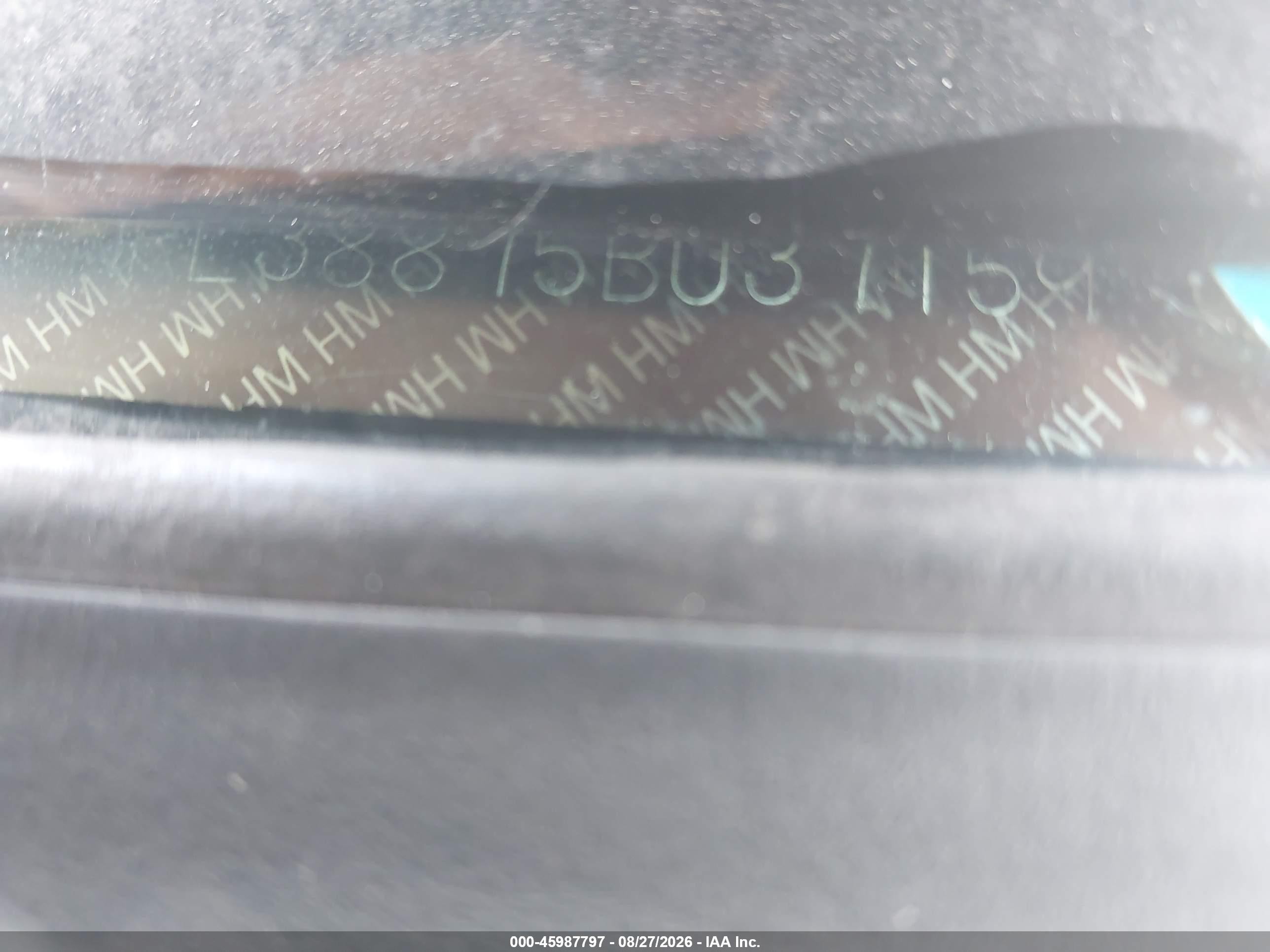 2005 Honda Odyssey Touring Gray vin: 5FNRL38875B037159