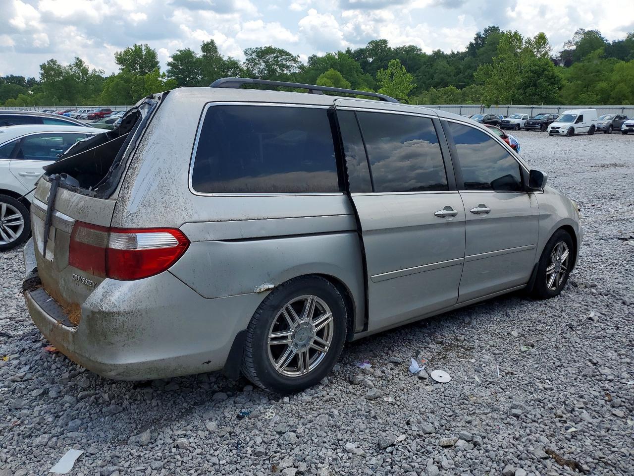 2005 Honda Odyssey Touring Tan vin: 5FNRL38875B039607
