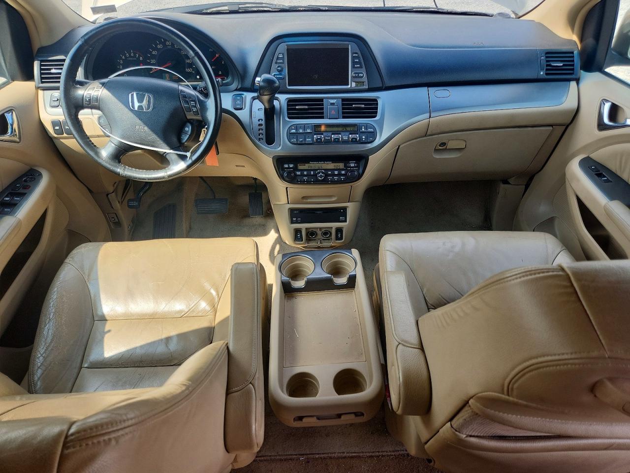 2005 Honda Odyssey Touring Beige vin: 5FNRL38885B130756