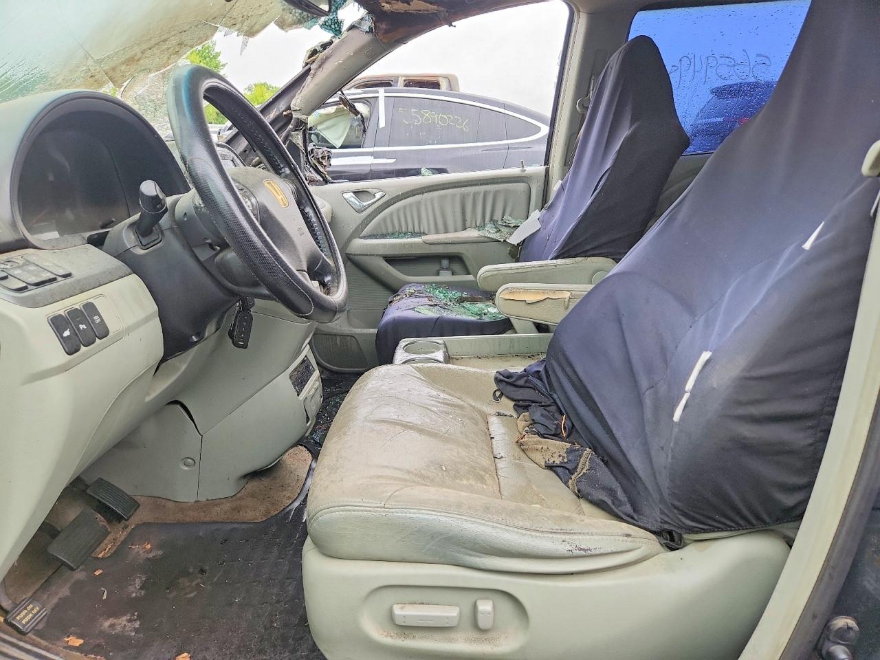 2006 Honda Odyssey Touring Gray vin: 5FNRL38886B101985